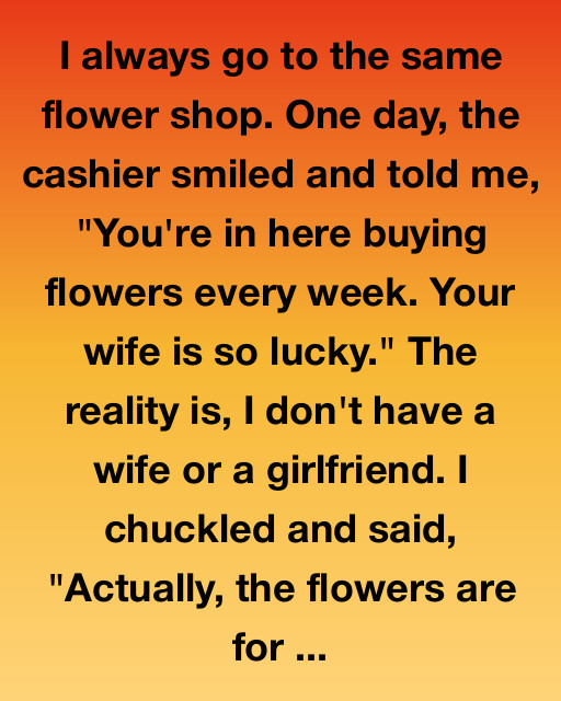 The Man With The Flowers