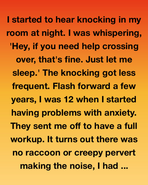 The Knocking Was Never The Problem