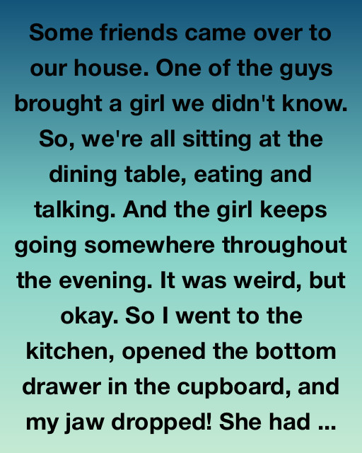 She Had A Secret In Our Kitchen Drawer