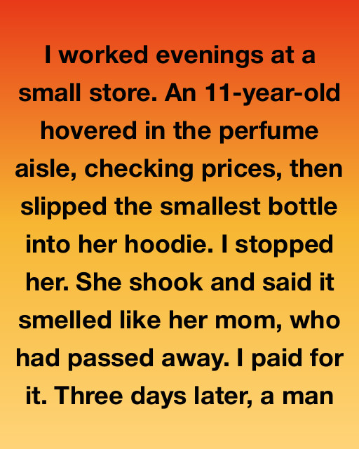 I Worked Evenings At A Small Store And Helped A Girl In Need, But The Man Who Showed Up Three Days Later Revealed The True Value Of That Small Bottle Of Perfume