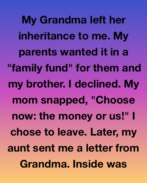 My Parents Disowned Me Over Grandma’s Money. Then I Saw The Receipt.