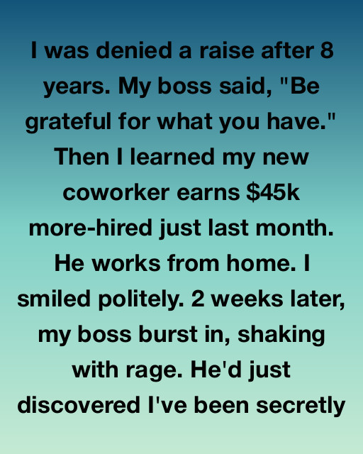 I Was Denied A Raise After 8 Years, But My Boss Didn’t Realize That My Eight Years Of Loyalty Came With A Very Specific Set Of Keys To The Kingdom