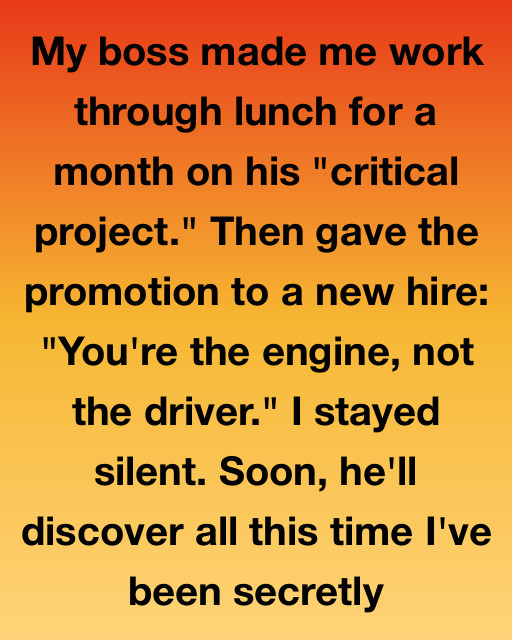 I Stayed Silent When My Boss Passed Me Over For A New Hire, But He Didn’t Realize I Was Already Building My Own Future Under His Very Nose