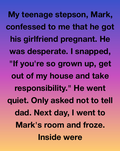 I Thought I Was Teaching My Stepson A Hard Lesson In Responsibility, But A Discovery In His Room Made Me Realize I Almost Destroyed The Only Family He Had Left