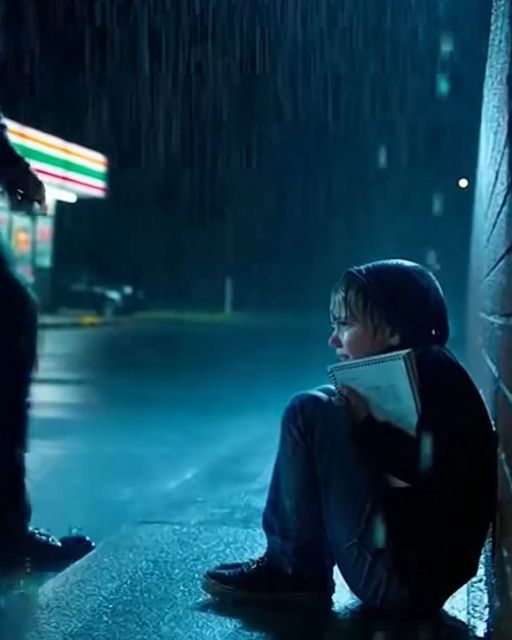 Boy Sits In Freezing Rain Writing In A Notebook — What He Told Me Makes My Blood Run Cold