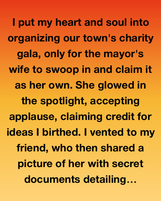 The Charity Gala Debacle