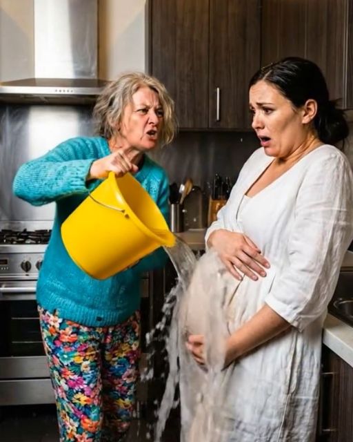 Mother-in-law Dumps Mop Water On Pregnant Daughter-in-law — But She Didn’t Know Her Son Was At The Door