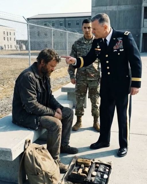 General Publicly Shames Homeless Man At Military Graduation — Then He Sees The Medal In His Hand