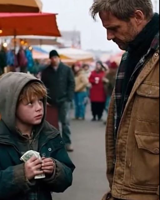 Homeless 10-year-old Kneels To Calm His Frantic Dog — Then An Officer Sees What’s On The Collar