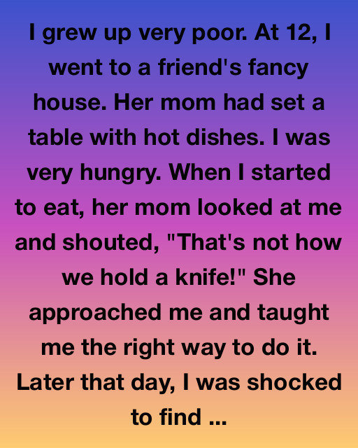 The Knife, The Table, And Everything I Learned