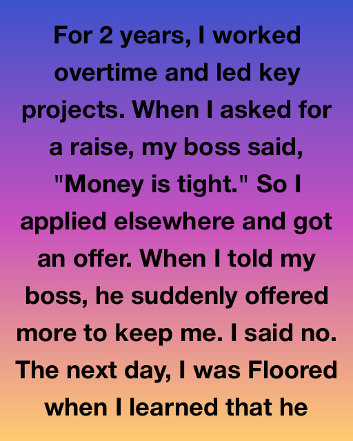 I Thought My Loyalty Was The Only Thing Keeping My Company Afloat, But Refusing A Counter-Offer Revealed A Truth That Changed Everything