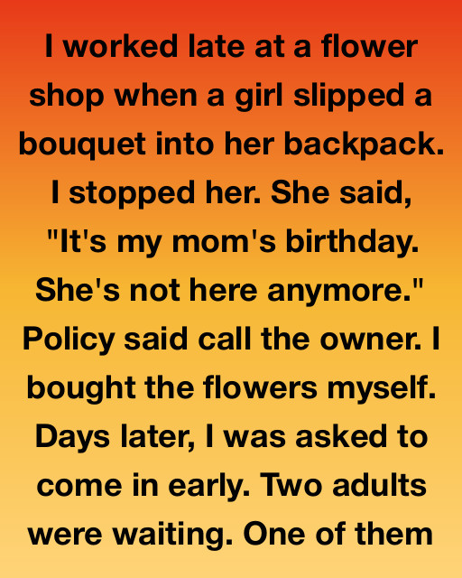 I Saw A Young Girl Stealing Flowers For Her Late Mother And Chose Kindness Over The Rules, Never Realizing The Huge Secret Behind Her Simple Theft