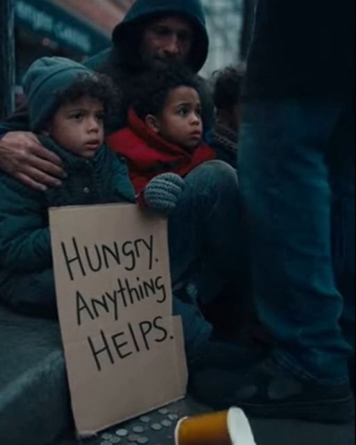 I Gave My Dinner To A Homeless Man And His Triplets. Then I Saw Their Birthmarks.