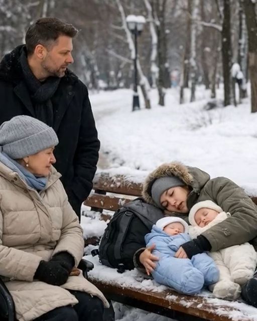 My Ex-wife Was On A Park Bench With Two Babies. I Called The Cops When I Saw The Birthmark.