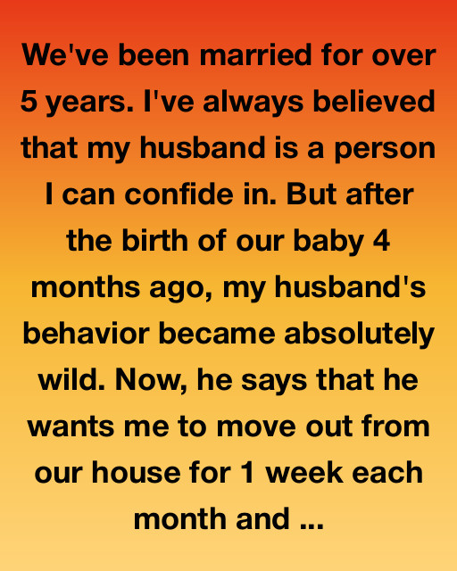 One Week Each Month: The Price Of A Perfect Marriage