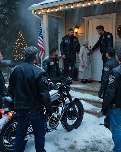 My Grandma Let 9 Bikers Into Her House During The Blizzard. Then She Saw The Leader’s Tattoo.