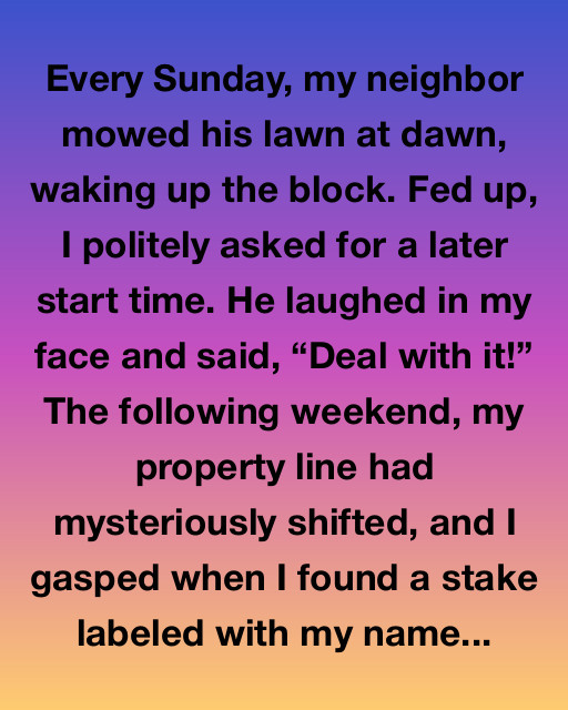 The Mystery Of The Moved Property Line