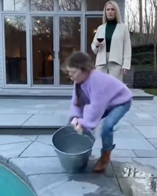 I Caught My Wife Forcing My Daughter To Scrub Floors. Then I Saw The Gps Tracker On The Bucket.