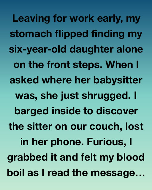 A Lesson in Trust and Responsibility