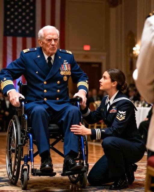 The Room Saw A Miracle When She Helped The Marine Stand. The Admiral Saw The Scar Of A War Criminal.