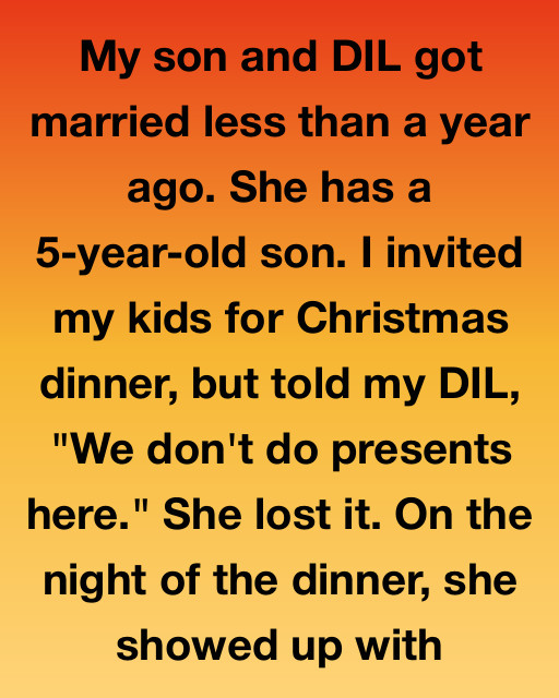 My Son’s Wife Showed Up To Christmas Dinner With A Garbage Bag — What Was Inside Made My Husband Leave The Table