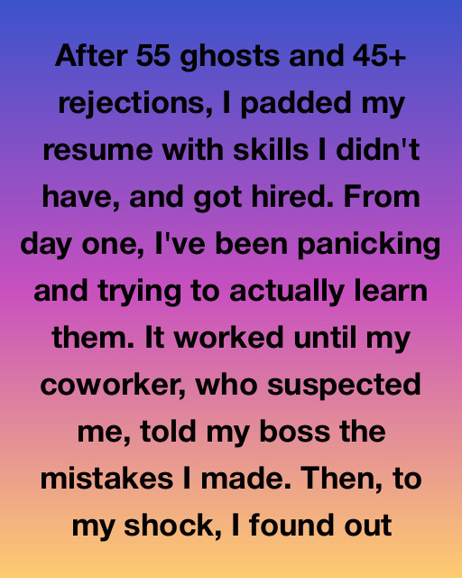 I Was Fired For Lying On My Resume—until My Boss Pulled Out A File