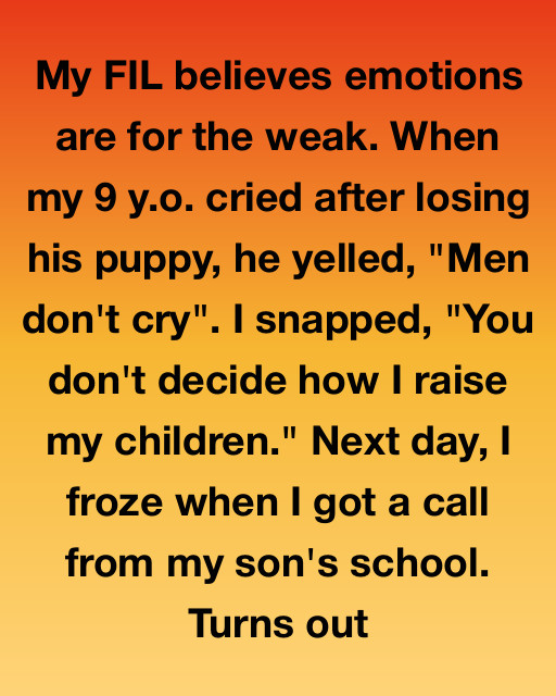 I Saw My Father-In-Law Try To Crush My Son’s Heart, But A Call From School Revealed A Secret That Changed Everything Between Us