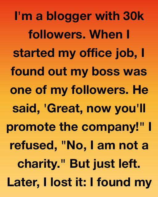 I Found Out My Boss Was My Biggest Fan, But Then He Tried To Own My Voice And I Realized My Freedom Was Worth More Than A Paycheck