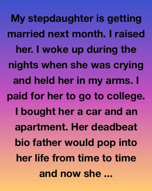 My Stepdaughter’s Wedding Invitation Broke Me—Then Healed Me