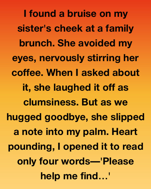 A Sister’s Silent Cry