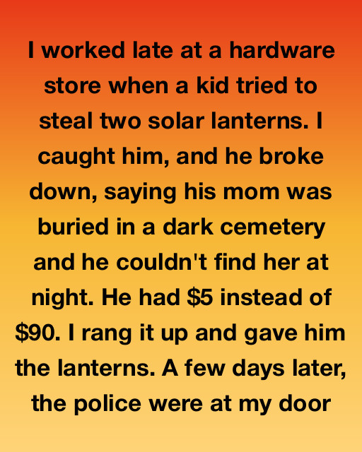 I Worked Late At A Hardware Store When A Kid Tried To Steal Solar Lanterns