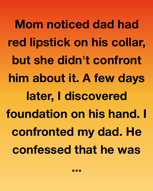 The Lipstick On His Collar