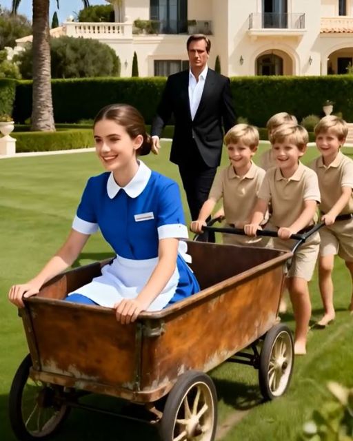 I Paid Doctors Millions To Cure My Silent Sons. The Housekeeper Did It With A Wooden Cart. Then I Saw The Mark On The Side.