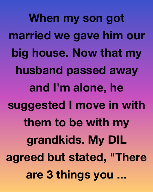 When My Son Got Married, We Gave Him Our House