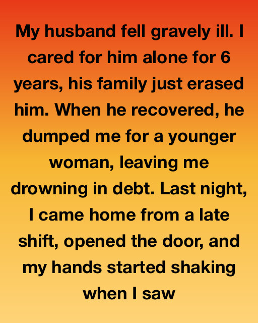 I Cared For Him For Six Years Only To Be Discarded Like Trash, But The Secret Waiting Behind My Door Changed Everything