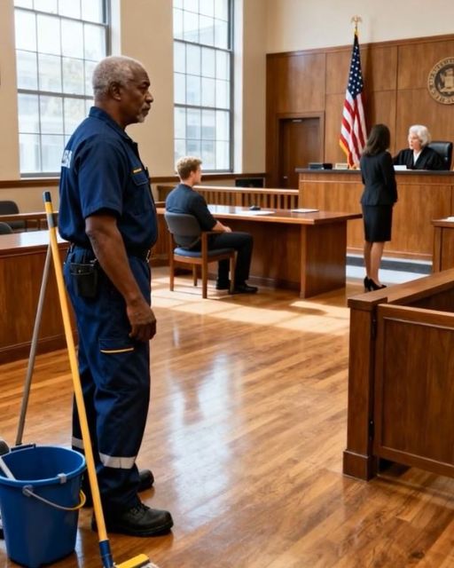The Billionaire’s Lawyer Quit. The Old Janitor Mopping The Floor Took His Place.