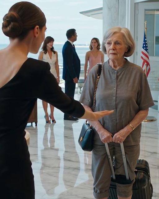 The Hotel Clerk Opened Her Mouth To Greet Me