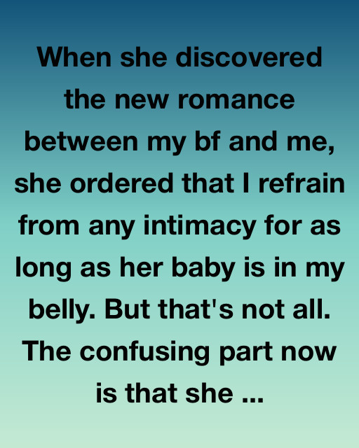 She Made Me Carry Her Baby, Then Took My Life