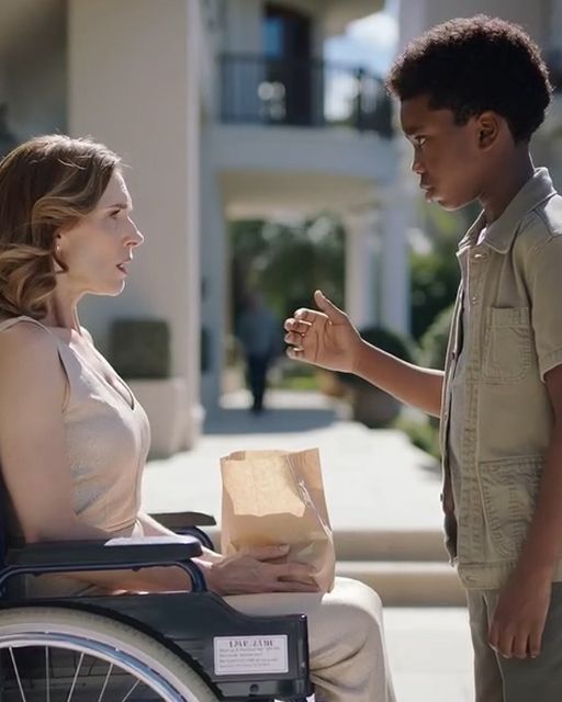 The Poor Black Boy Asked The Paralyzed Millionaire: “can I Cure You In Exchange For That Leftover Food?” She Smiled – And Then Everything Changed…