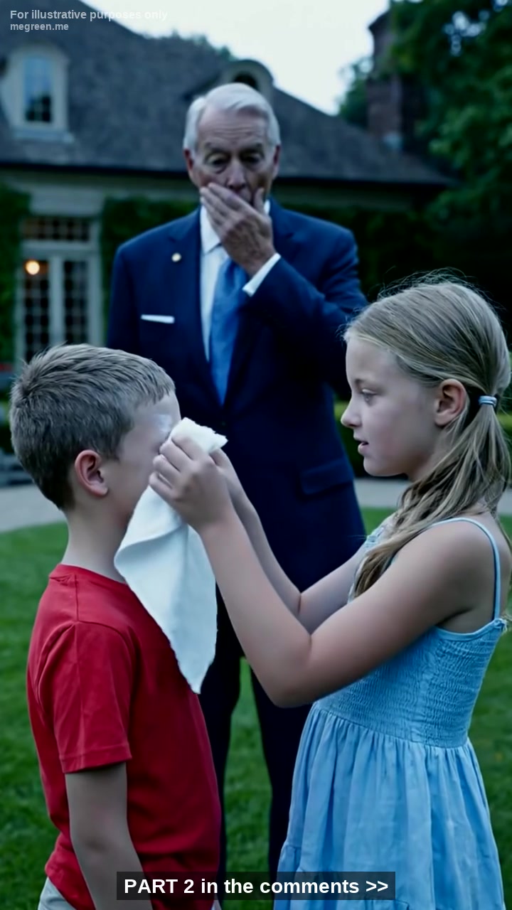 The Millionaire’S Son Was Blind Until A Poor Girl Said, “”I Will Cure Him!“”They Sent Men In Black Suits To Take The ‘Blind’ Boy From My Cabin