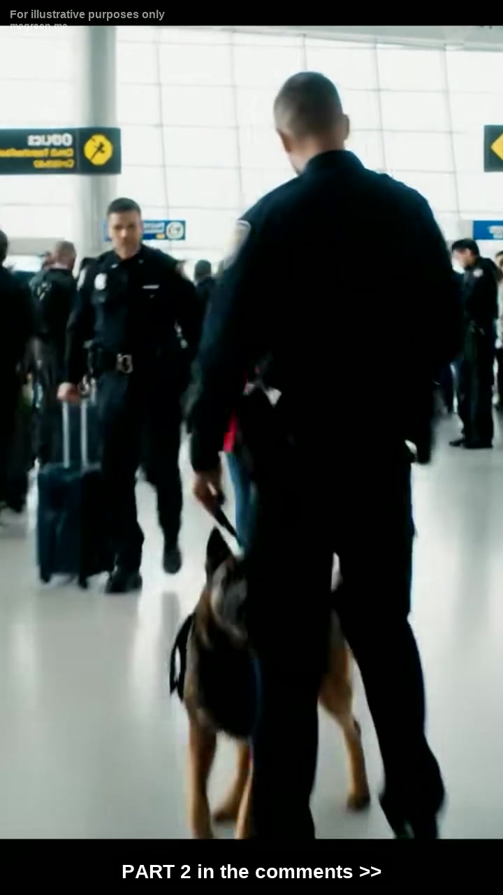 My K-9 Partner, Shadow, Froze Stiff At Jfk