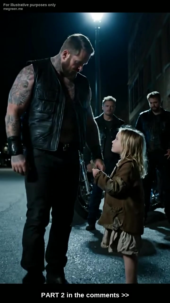 Little Girl Paid A Hell’S Angel 5$ To Help Her – What She Asked Left The Biker Shocked