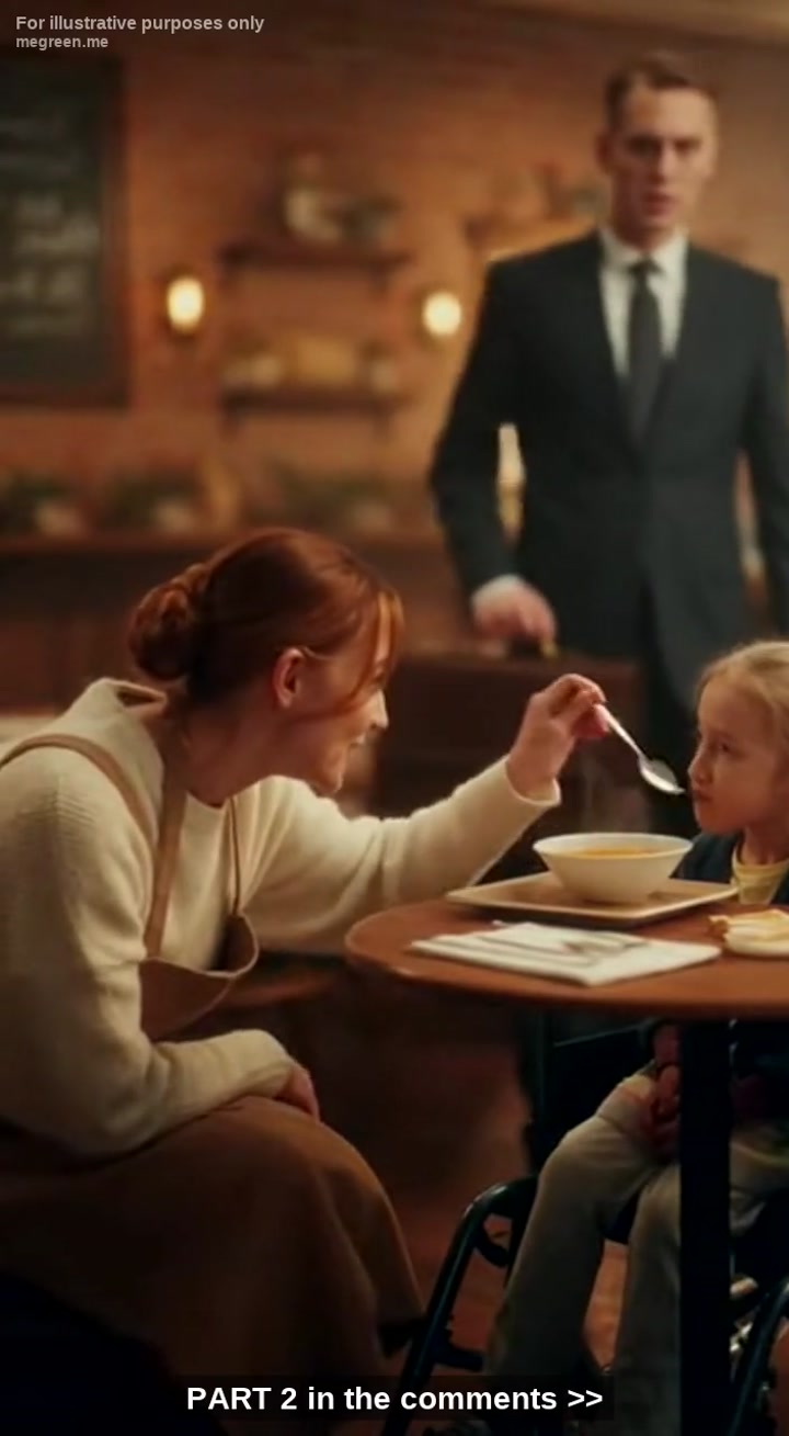 I Left My Disabled Daughter Alone For Five Minutes In A Busy Diner, And When I Came Back, I Found The Waitress On Her Knees Doing Something That Brought Me To My Knees