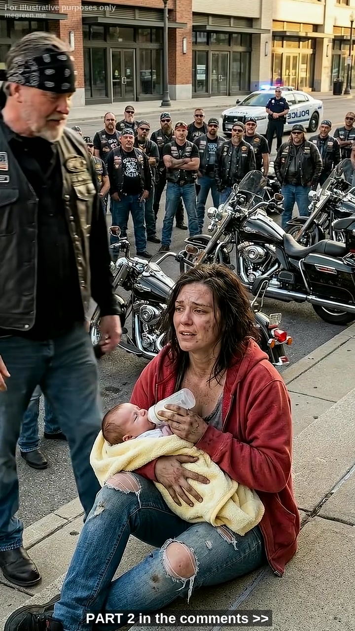 A Sleep-Deprived Young Mother Was Forced Out of a Modern Grocery Store Because Her Baby Wouldn’t Stop Crying – Unaware That the Sudden Silence on the Street Outside Would Change How Everyone Inside Saw Her