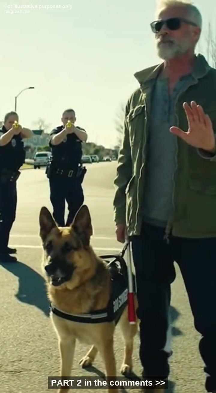 Officer, He’S My Eyes!“ – The Day They Broke A Hero, And The Outlaws Who Fixed Him”