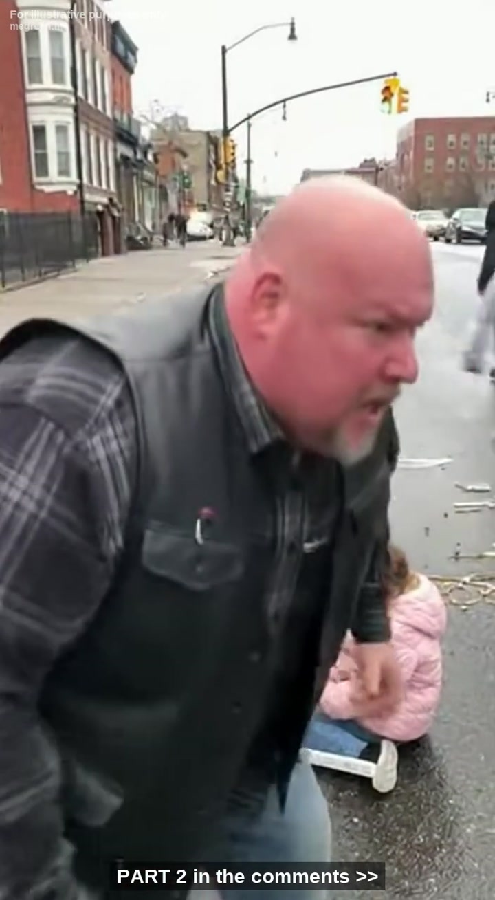 Rich Bullies Mocked A Little Girl And Smashed Her Hot Dog Cart – Unaware Her Biker Gang Leader Dad Had Already Pulled Up
