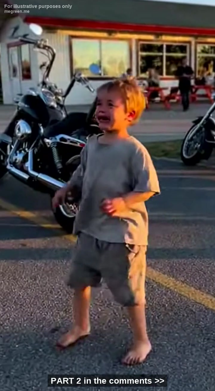 7-Year-Old Boy Runs Barefoot To 15 Terrifying Bikers Screaming “She’S Not Moving!” – What They Did Next Left The Whole Town In Tears