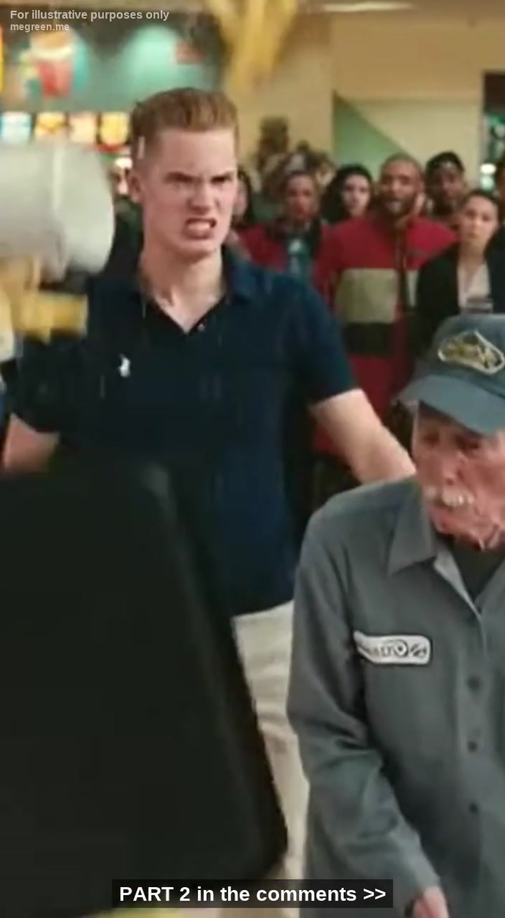 The Rich Kid Made The Old Janitor Eat Off The Floor