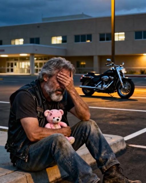 I Comforted A Weeping Biker. Then I Saw What Was In His Saddlebag.