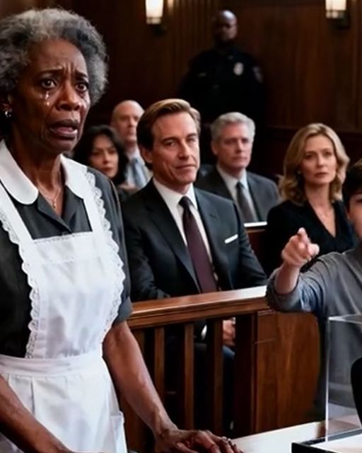 The Billionaire Said I Stole Her Necklace. Then Her Son Stood Up In Court.